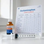 acetaminophen pediatric dosing chart